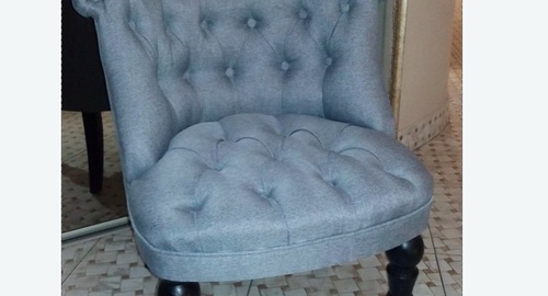 Обшивка стула на дому. Черногорск